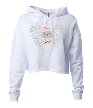 Rock Solid Ladies Crop Hoodie