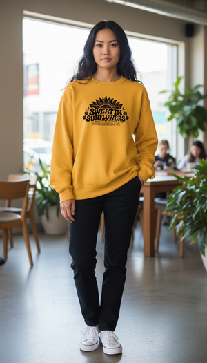 SweatinSunflowers Unisex Crew