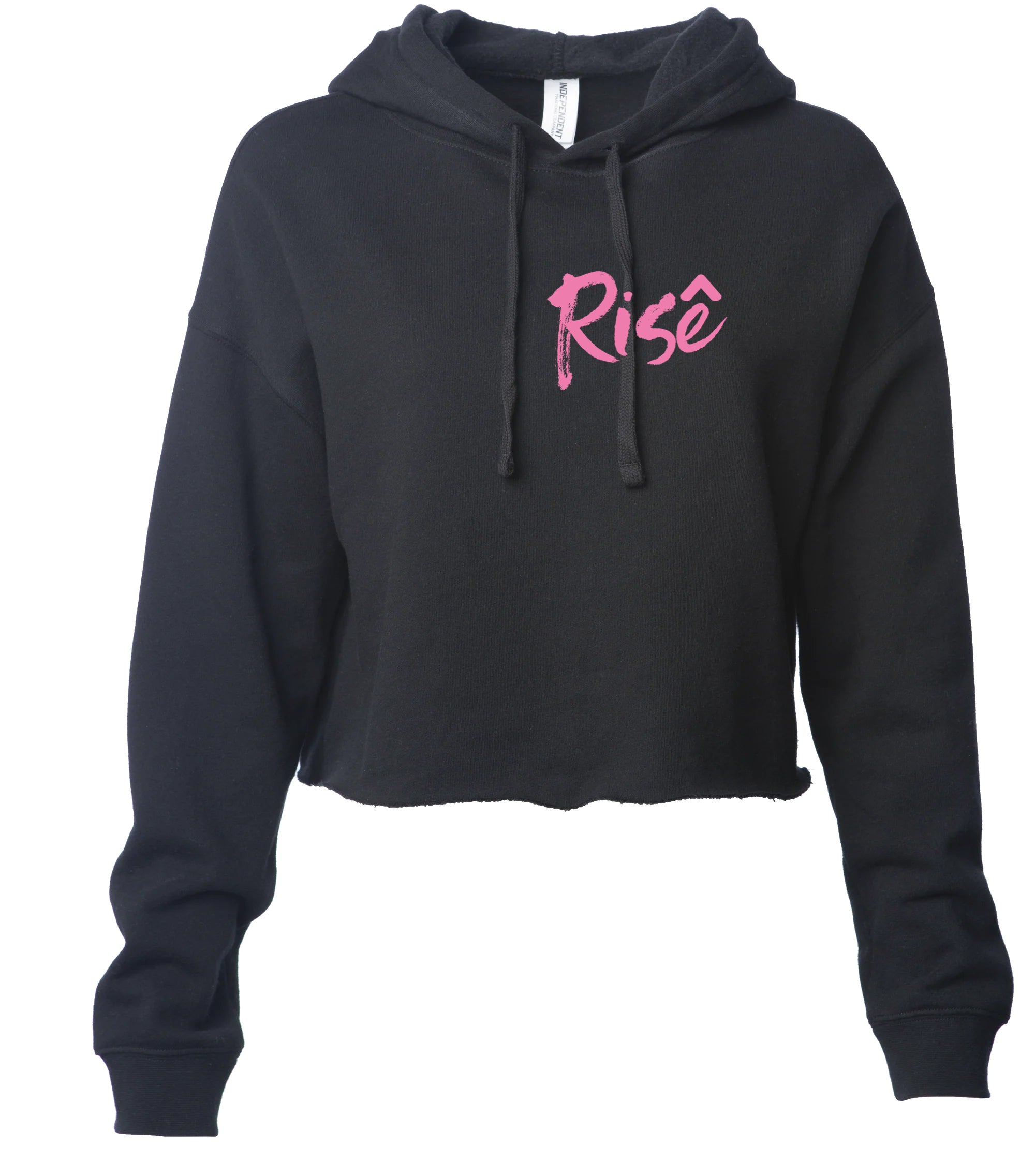 Rise Up Crop Hoodie