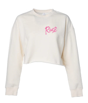 Rise Up Ladies Crop Crew