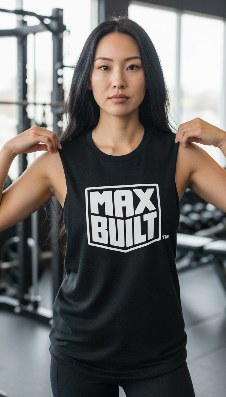 BODi MAX BUILT Unisex Muscle Tank