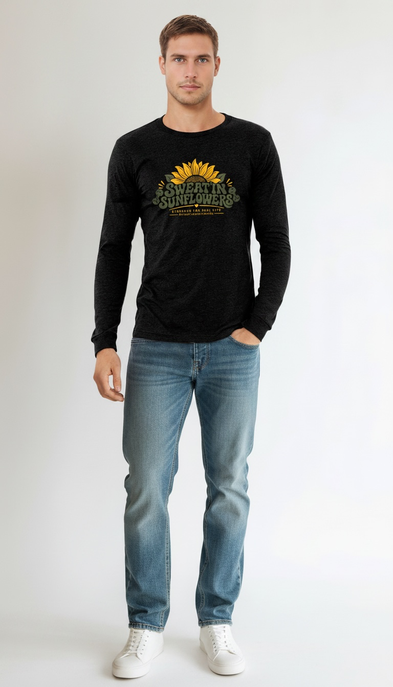 SweatinSunflowers Unisex Long Sleeve Tee