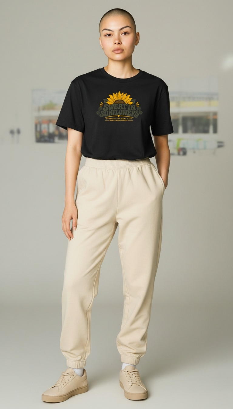 SweatinSunflowers Unisex Crew Tee