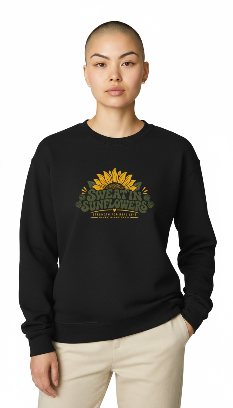 SweatinSunflowers Unisex Crew