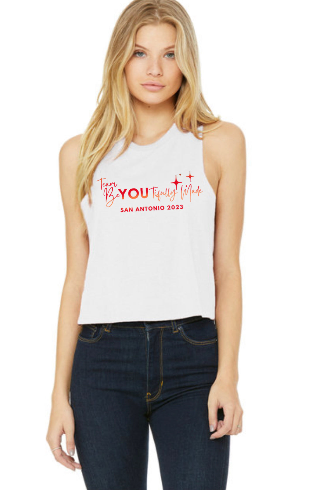 BeYOUTtifully Made & Anchored Empire Crop Tank