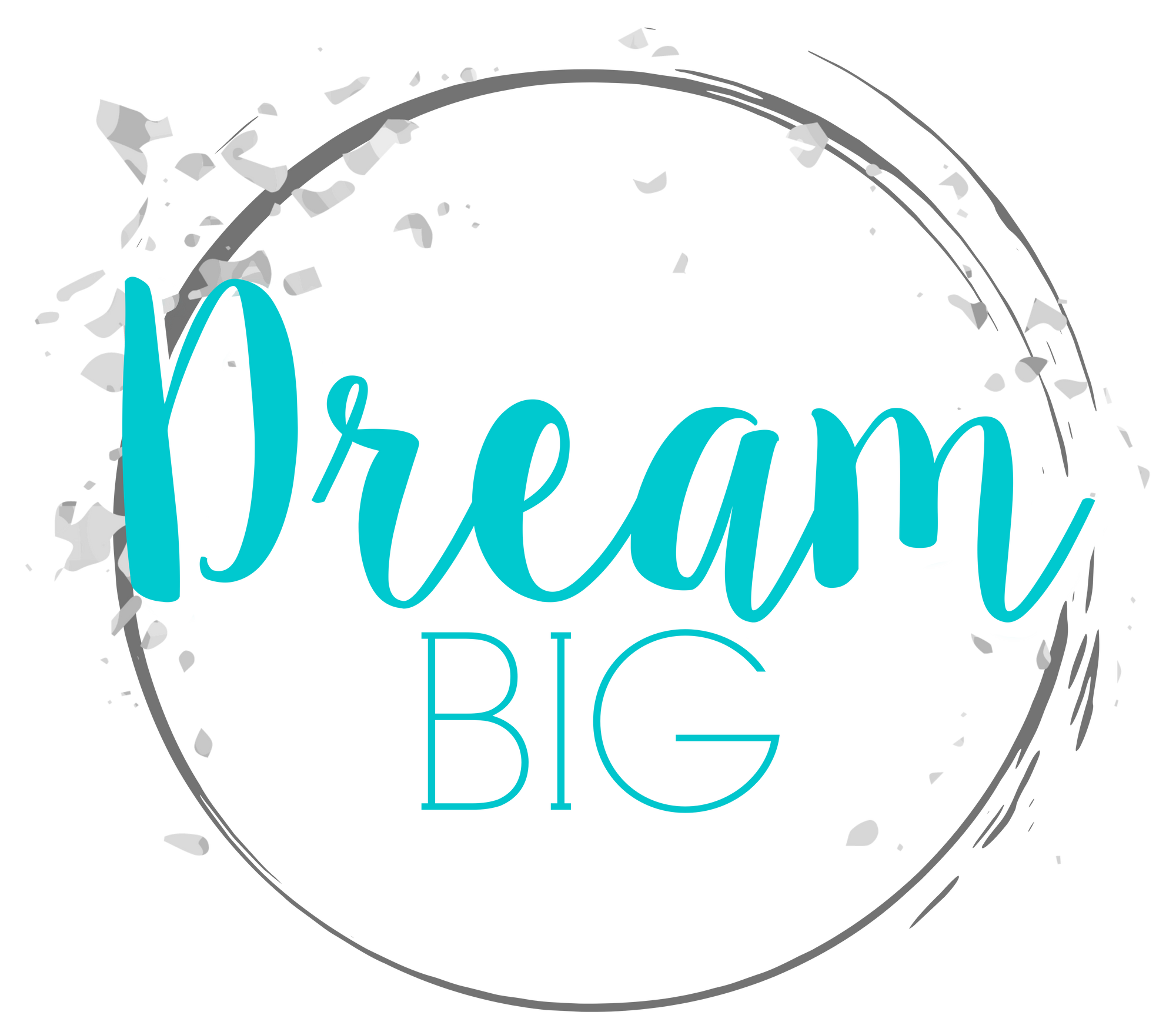 DREAM BIG TUMBLER/STICKER/ CAN GLASS COLLECTION