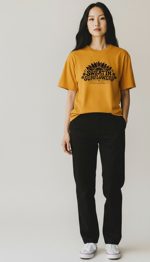 SweatinSunflowers Unisex Crew Tee