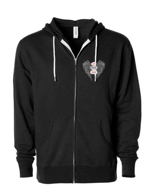 Rock Solid Unisex Zip Up Hoodie