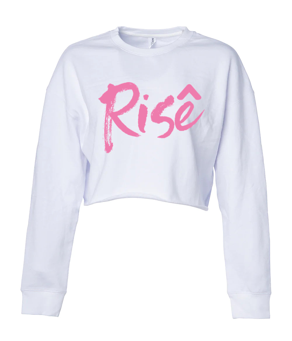 Rise Up Ladies Crop Crew