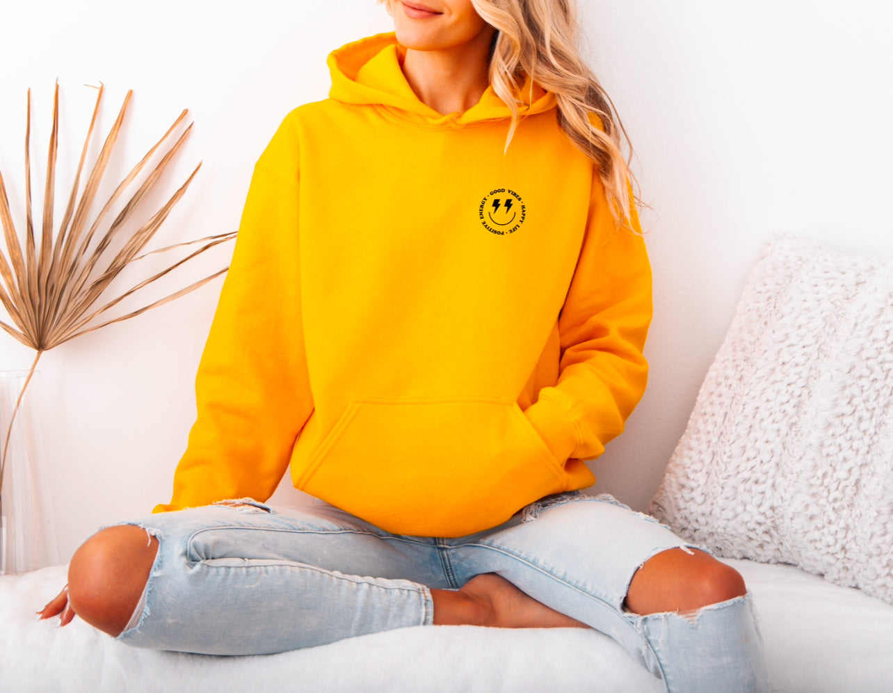 Sweat à capuche épais Good Energy 