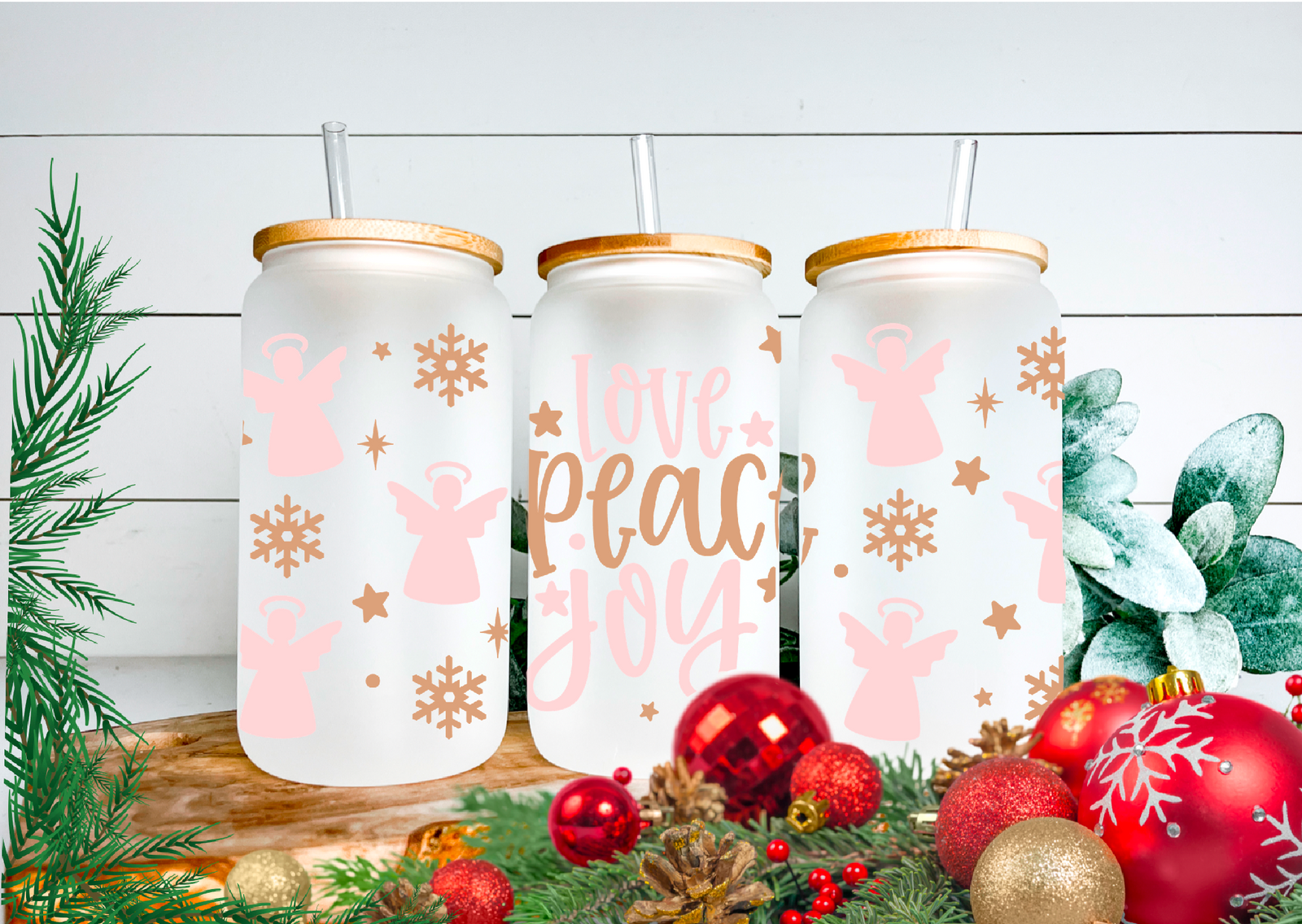 Verres à cocktail Angel Christmas