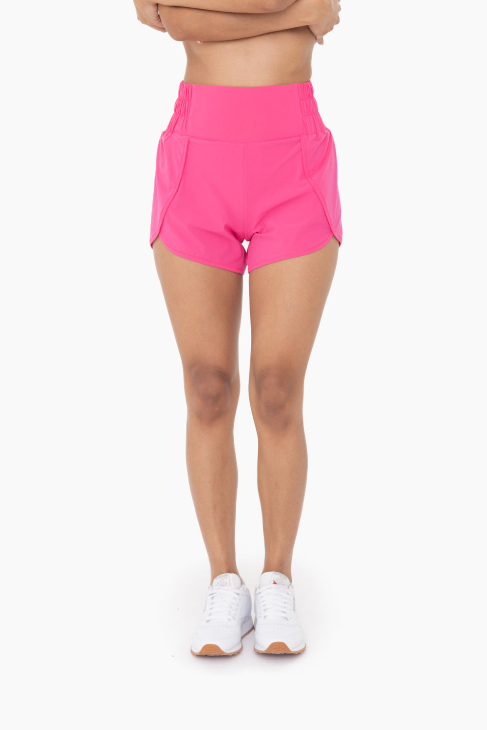 HIGHWAIST ATHLEISURE SPLIT SHORTS