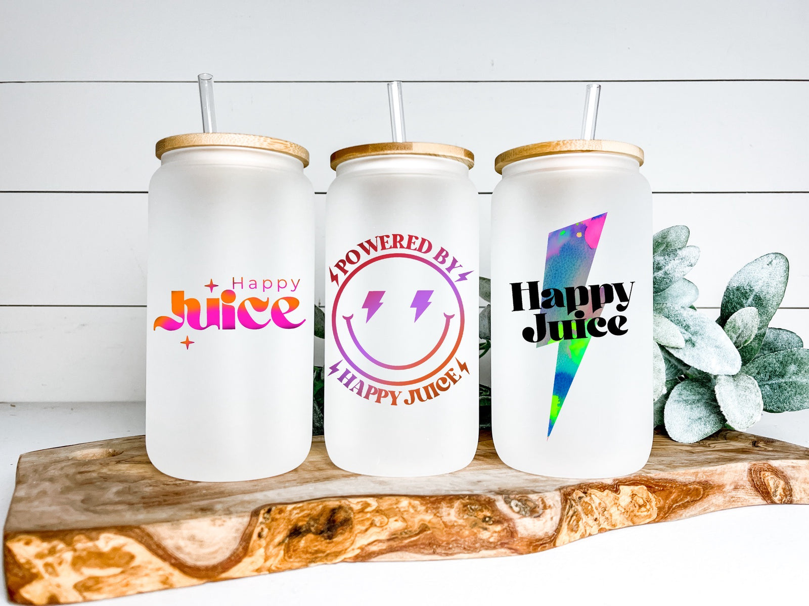 Verres à jus Happy