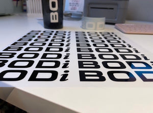 BODi Die Cut Stickers