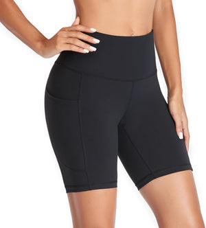 5D Tapered Band Essential Biker Shorts