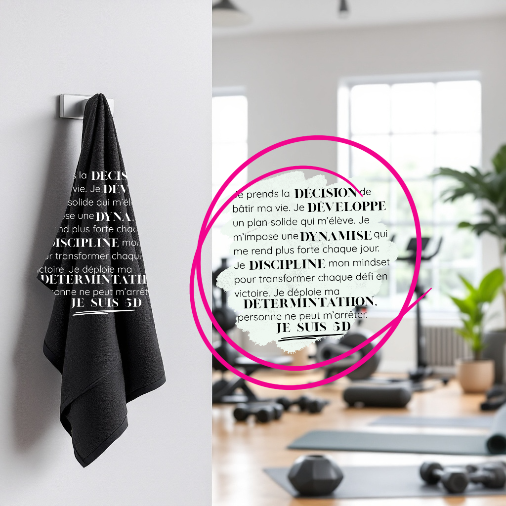 Serviette anti-transpiration 5D 