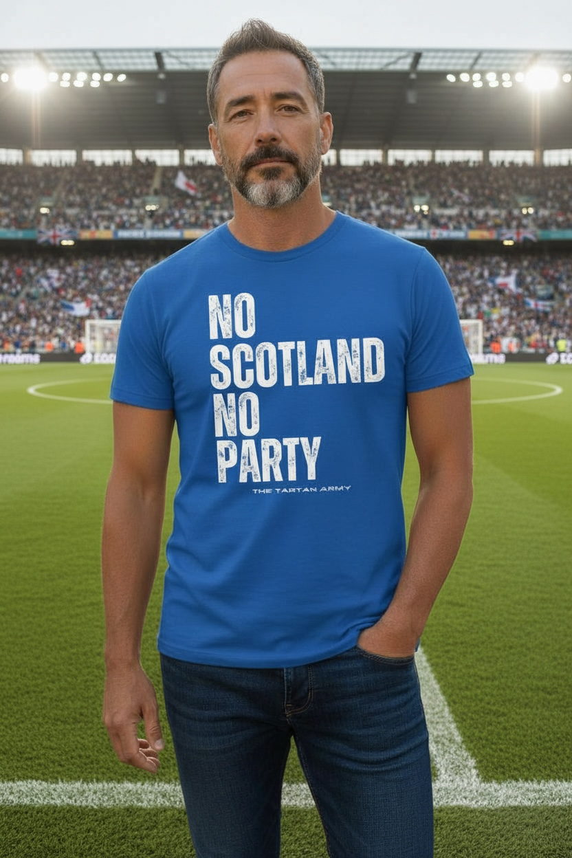 No Scotland No Party World Cup Tees