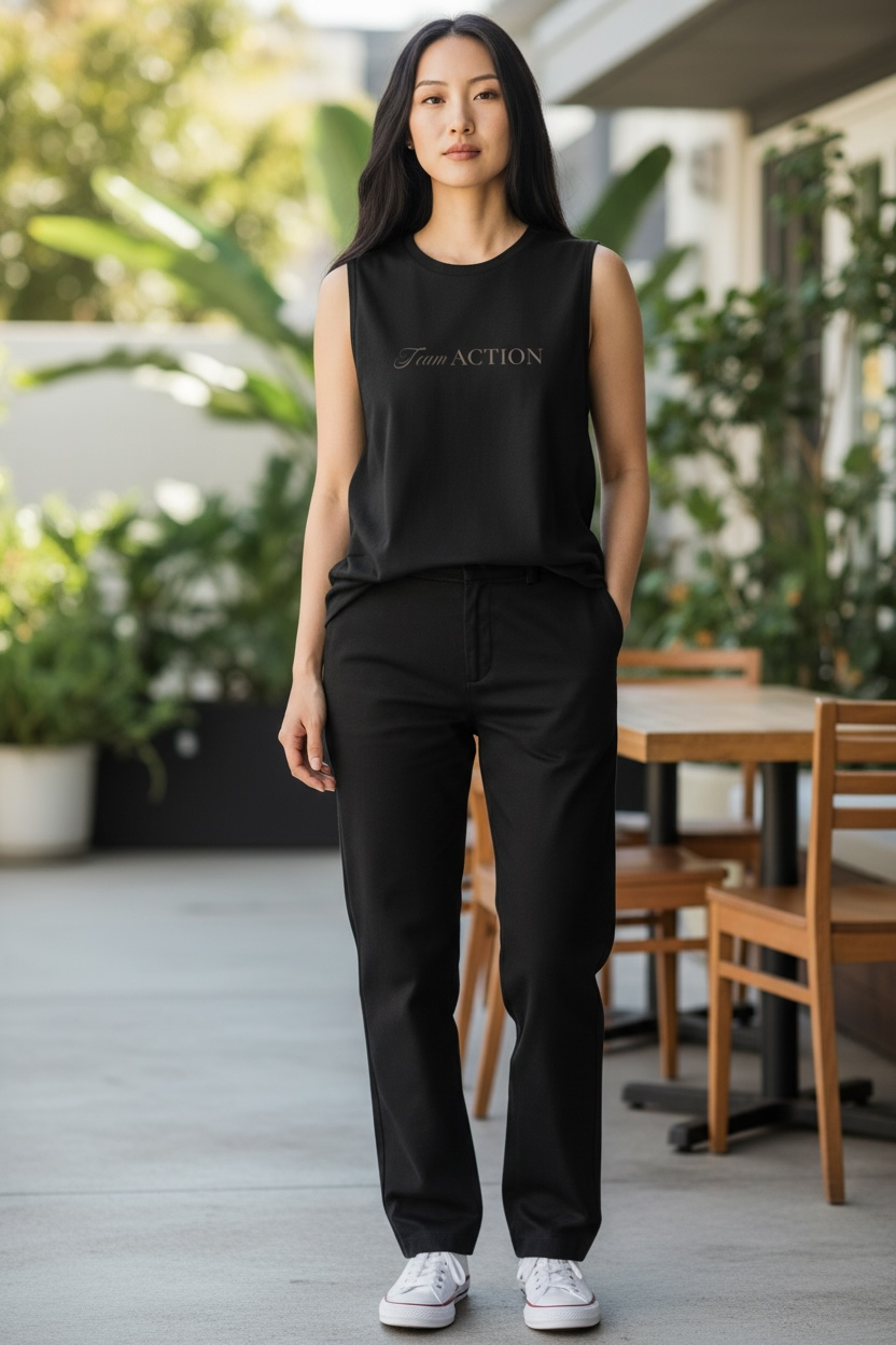 Team Action Ladies Muscle Tank