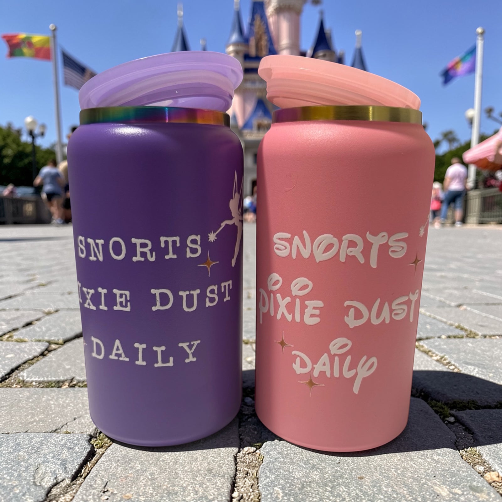 Snorting Pixie Dust Daily Rainbow Tumbler