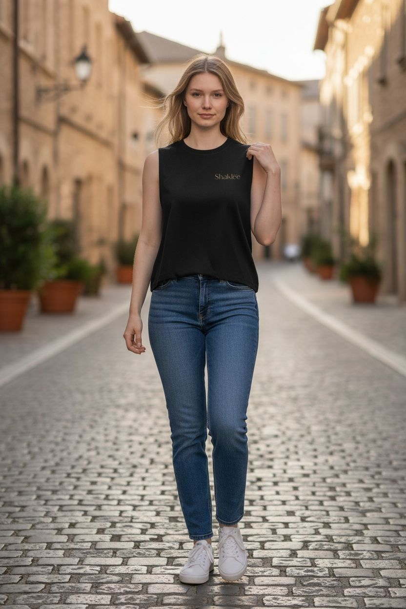 Team Action Ladies Muscle Tank