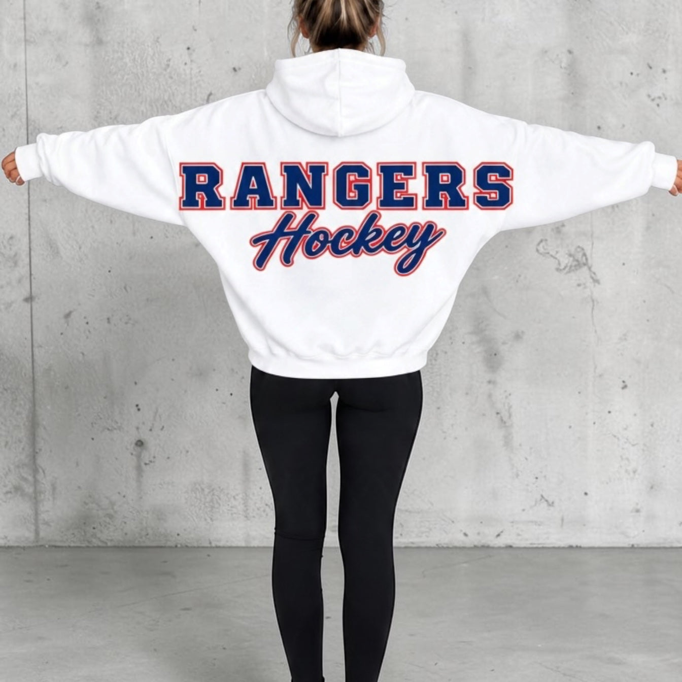Rangers BIG BACK Adult Unisex Hoodie
