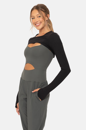 Long Sleeve Mini Shrug