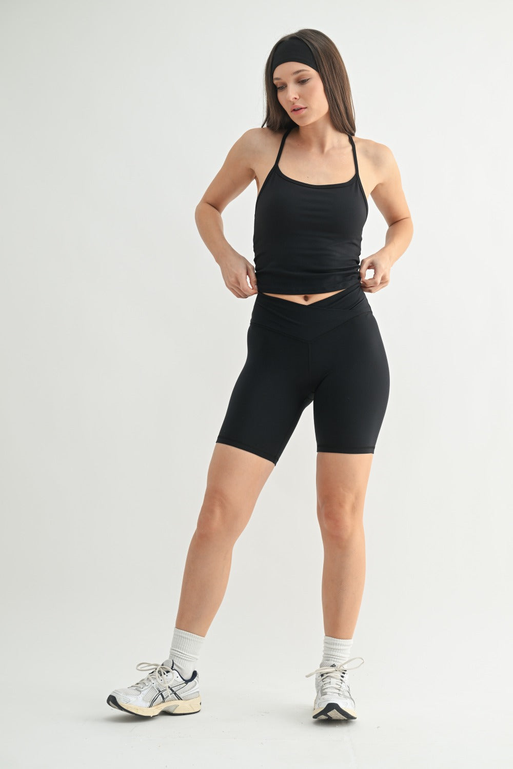 Short cycliste croisé Venice