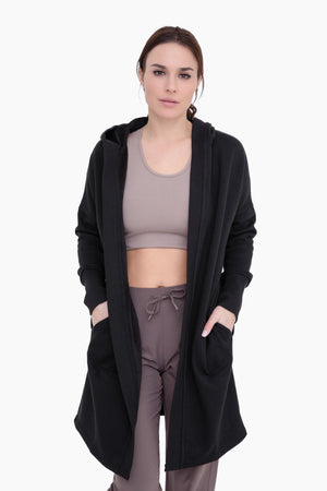 Longline Open Cardigan