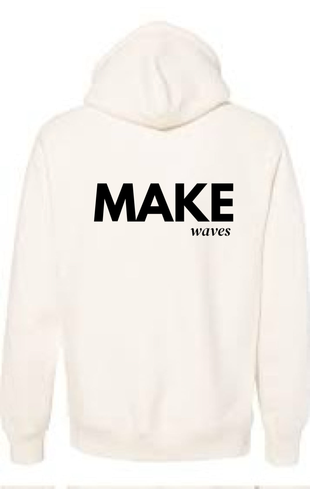 Sweat à capuche épais Wild &amp; Free (devant et dos)