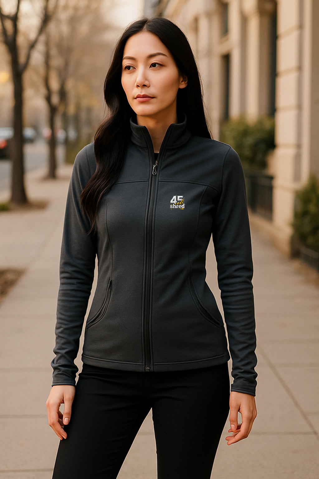 Veste légère à trou pour le pouce 45 SHRED