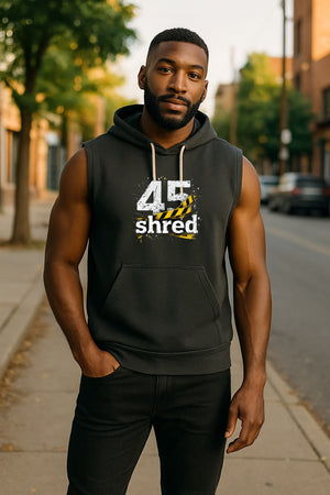 45 SHRED Sleeveless Hoodie