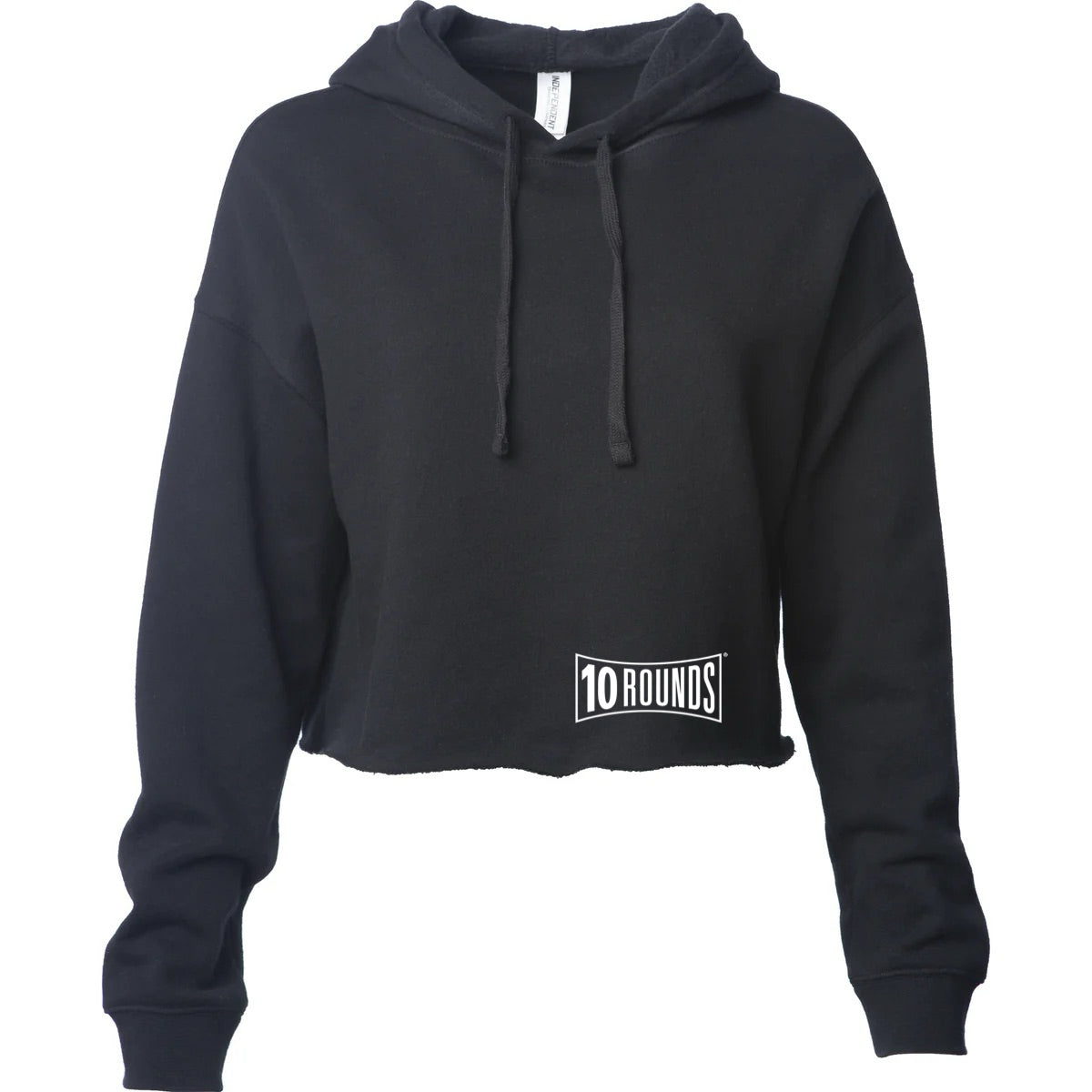 Sweat à capuche court pour femmes BODi 10 ROUNDS