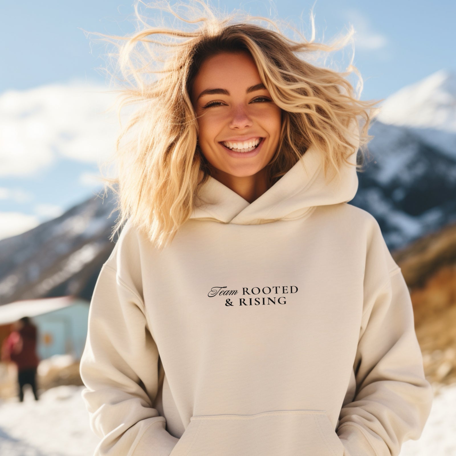 Sweat à capuche unisexe Team Rooted &amp; Rising 