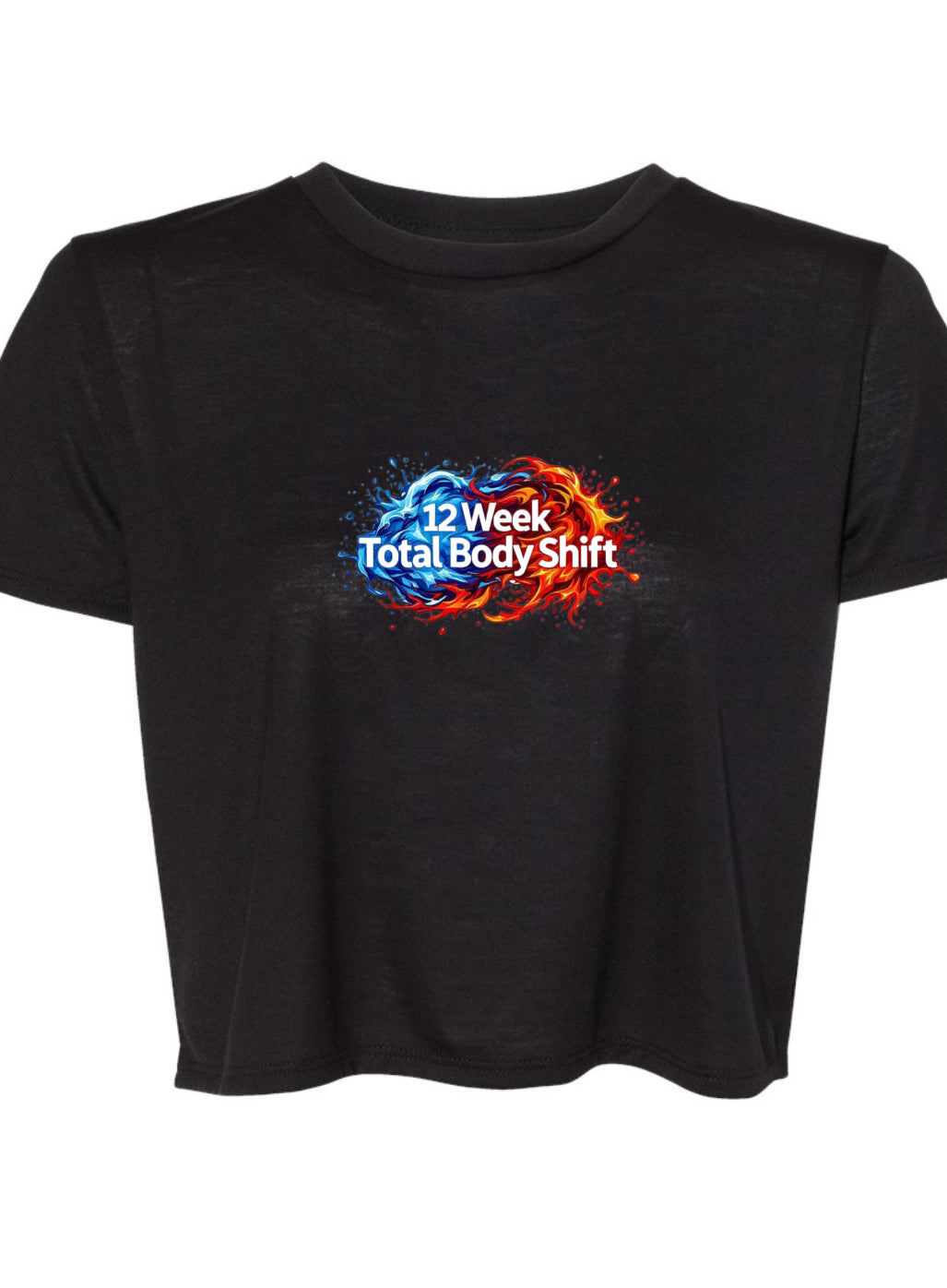 12 Week Total Body Shift Crop Tee