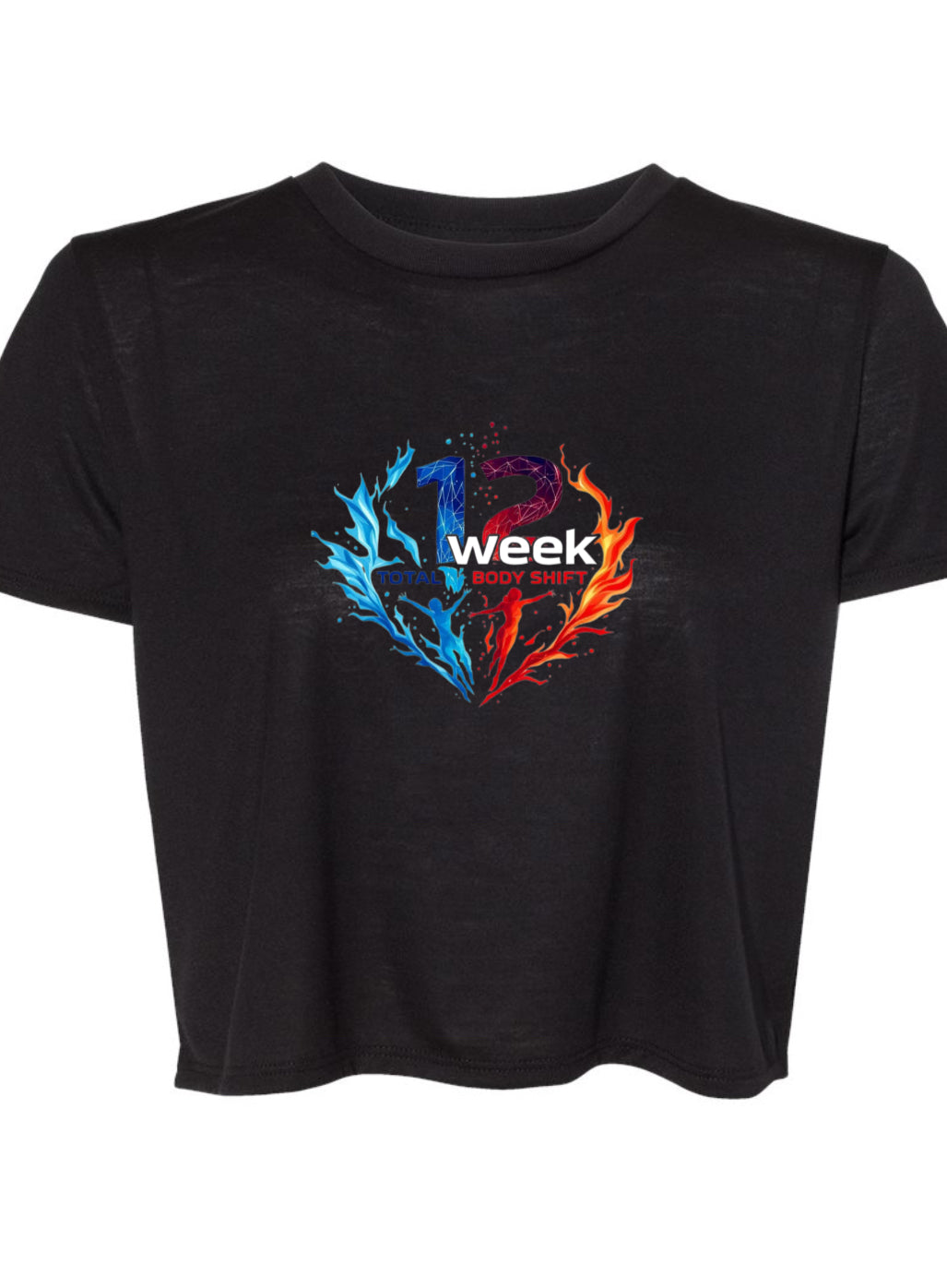 12 Week Total Body Shift Crop Tee