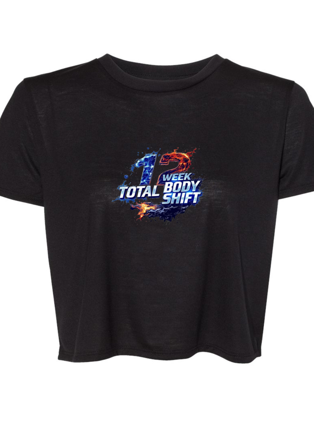 12 Week Total Body Shift Crop Tee