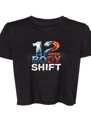 12 Week Total Body Shift Crop Tee