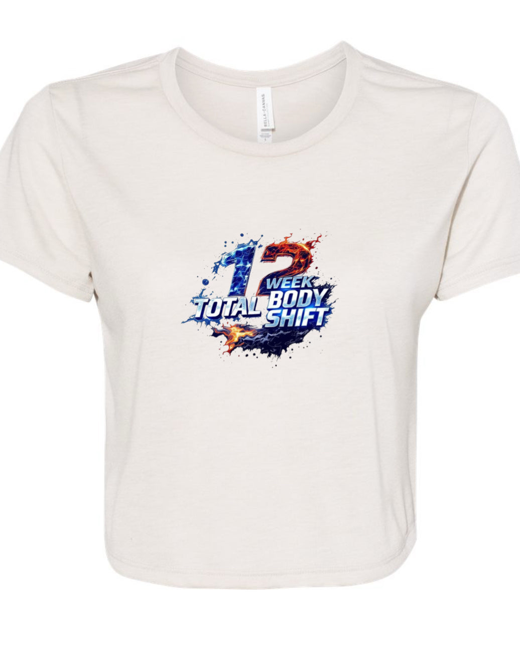12 Week Total Body Shift Crop Tee