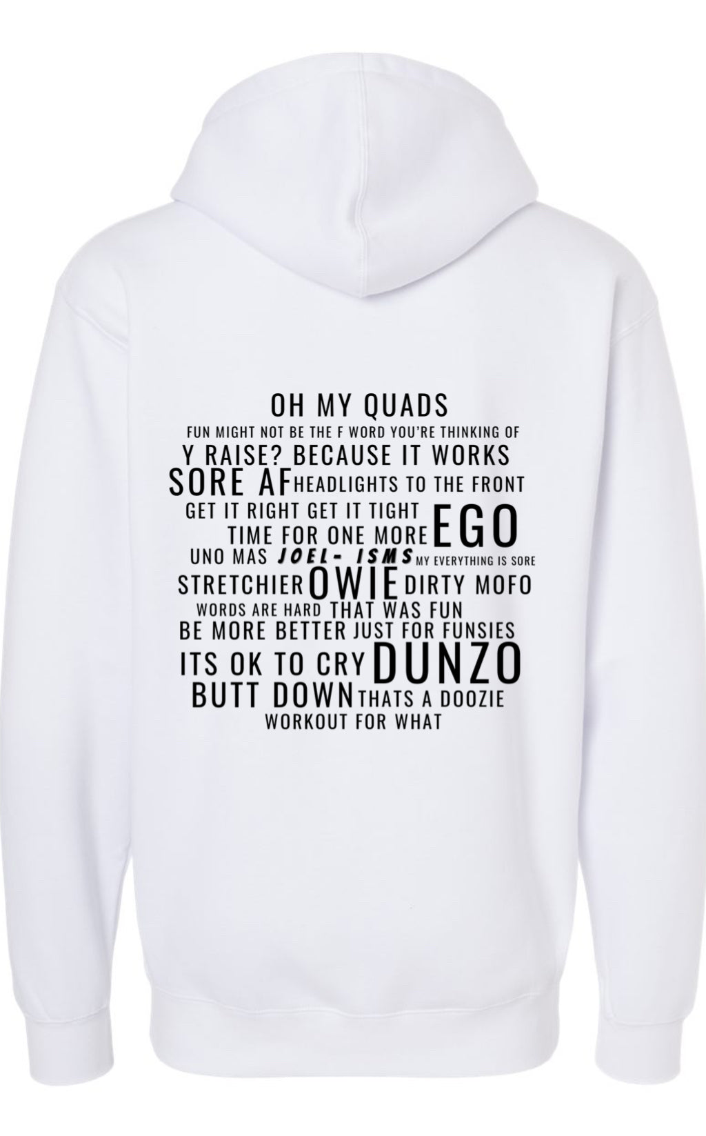 Sweat à capuche Joel-Ism Collage