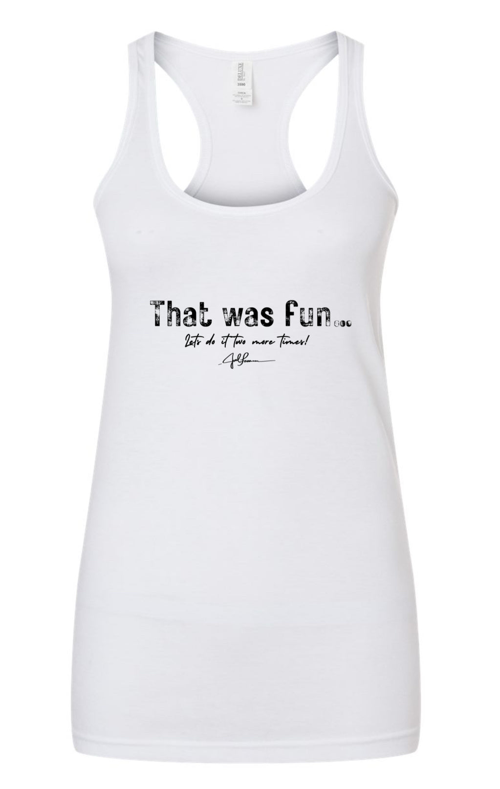 Joel-isme : « C'était amusant, recommençons deux fois ! »