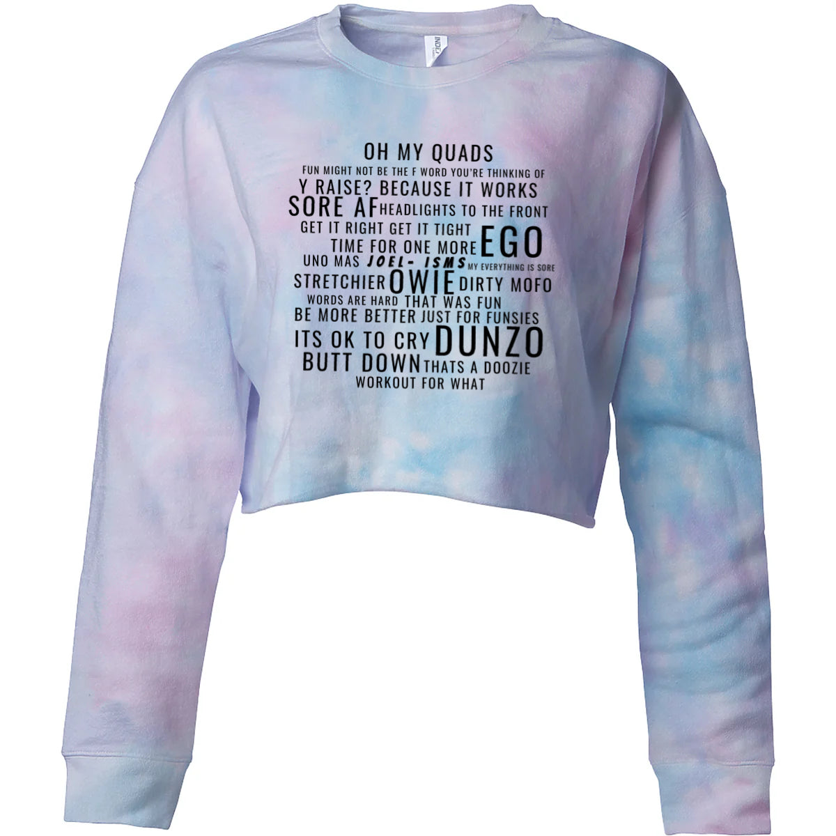 Joel-ism « Collage » Cotton Candy Crop Crew (Durée limitée)