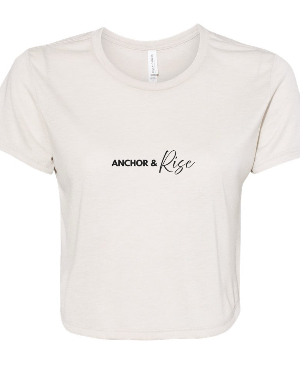 ANCHOR & Rise CROP TEE