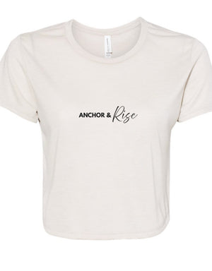 ANCHOR & Rise CROP TEE