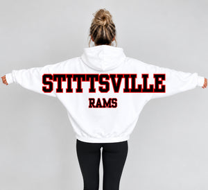 RAMS BIG BACK Youth Heavyweight Hoodie