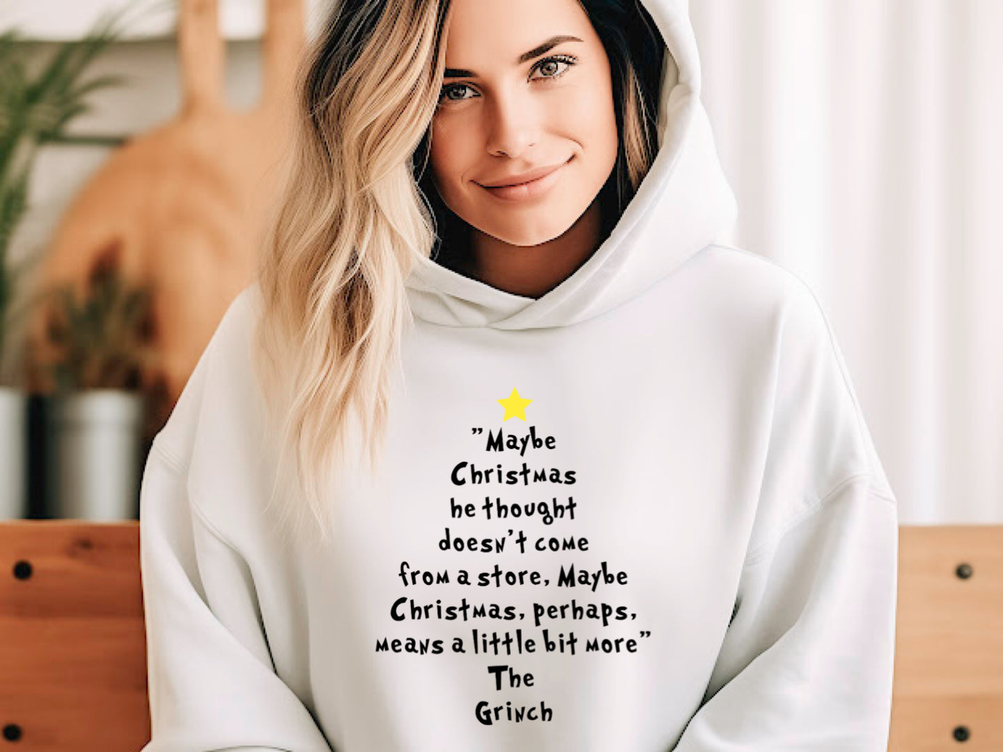 Sweat à capuche Grinch Tree 