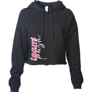 Team Push Ladies Crop Hoodie