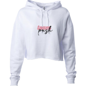 Team Push Ladies Crop Hoodie