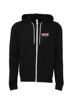 Team Push UNISEX ZIP-UP HOODIE