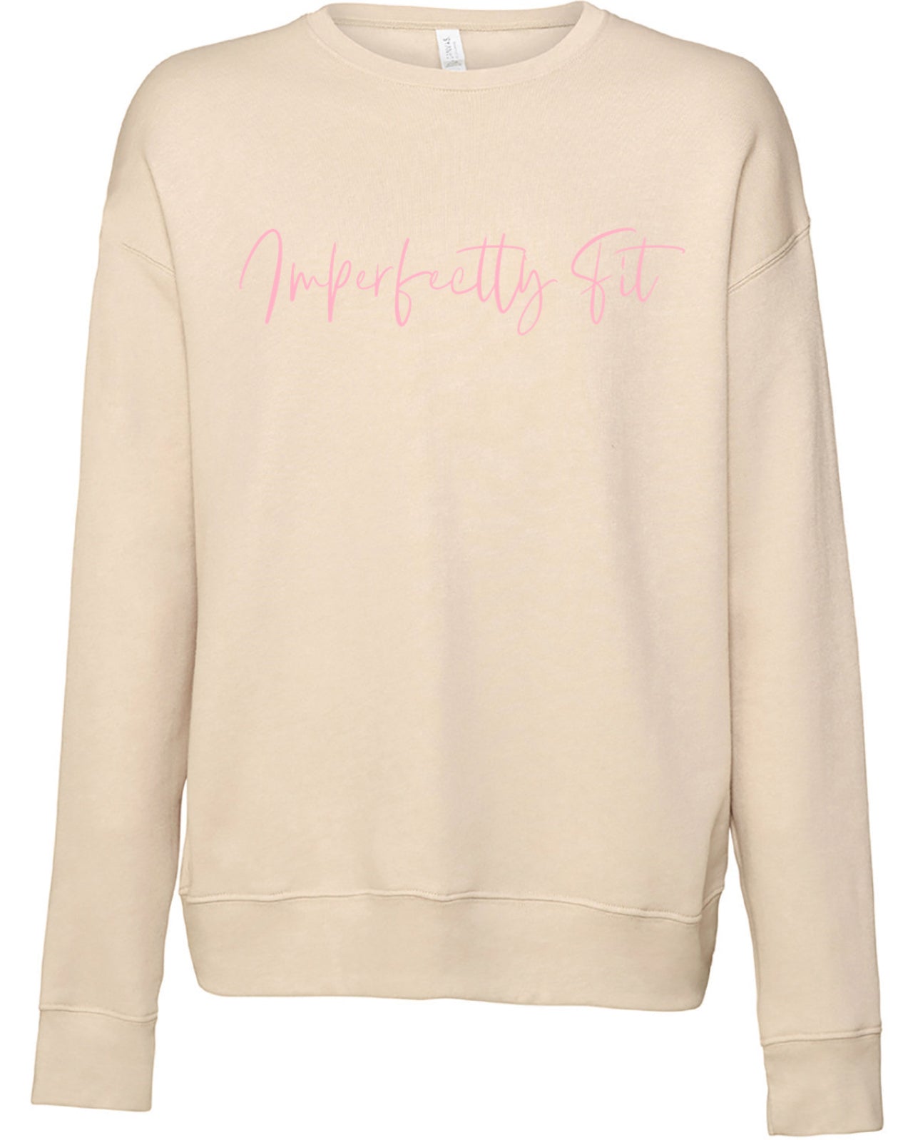 Col rond unisexe à la coupe imparfaite 