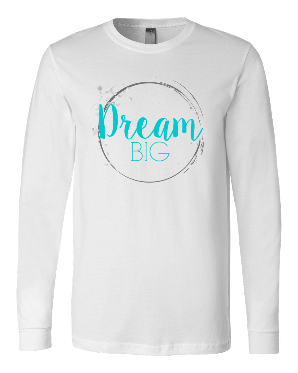 T-shirt unisexe à manches longues « Rêvez grand » 